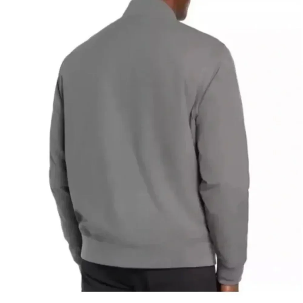BANANA REPUBLIC MENS SIZE X- LARGE NWT GRAY BOMBER JACKET